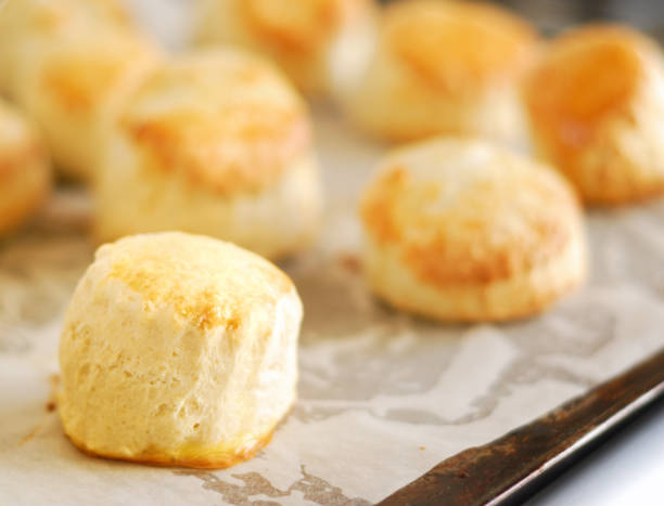 istock Home Baked Scones on a Baking Sheet 172390682