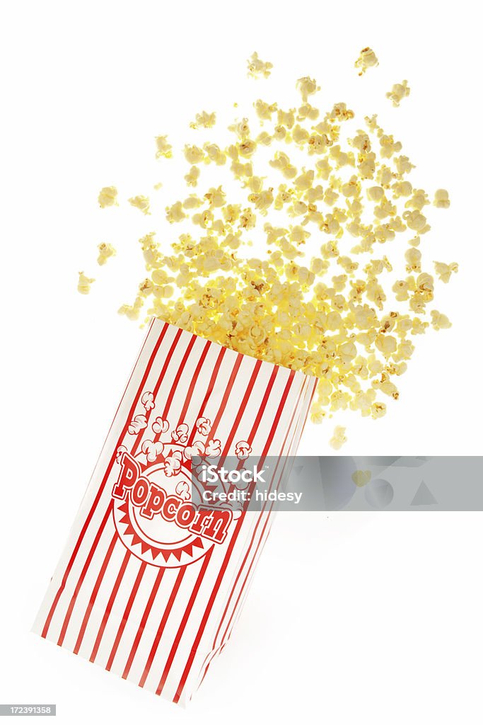 Popcorn versato - Foto stock royalty-free di Pop corn