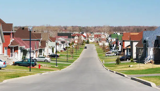 Photo of Modern Residential Street