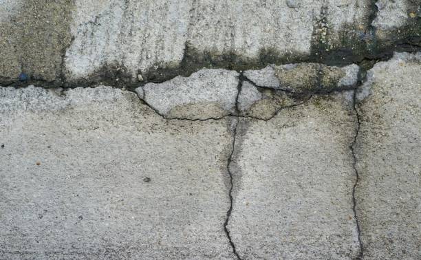 istock a crack in the concrete.. 1723914166