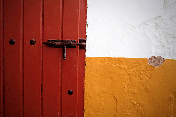 istock red door in the sevilla 172392111