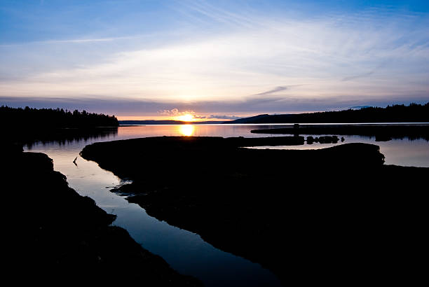 istock Sunset on Hood Canal 172392160