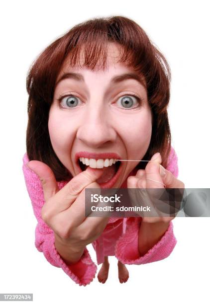 Flossing Stock Photo - Download Image Now - 30-34 Years, 35-39 Years, Adult