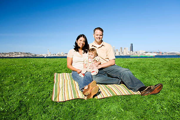 istock Family Portrait in a Seattle Park 172392463