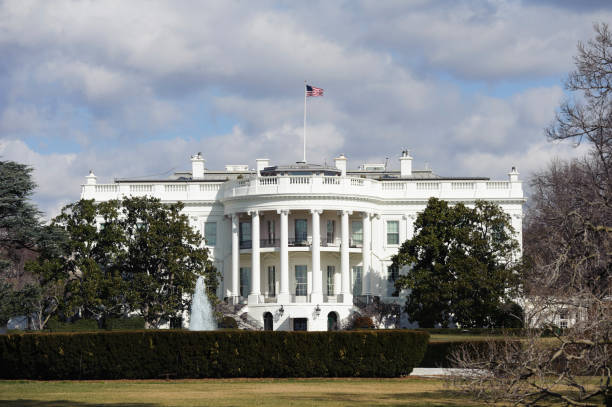 istock white house, Washington DC in on a cold day 172392540