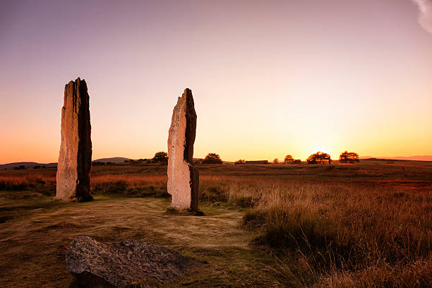 istock Sunset Over Standing Stones On Machrie Moor, Arran 172392634