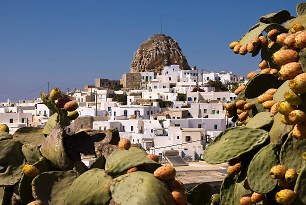 chora アモルゴス - samothraki ストックフォトと画像