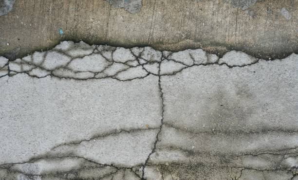 istock the cracked concrete flooring is visible in this photo... 1723932322
