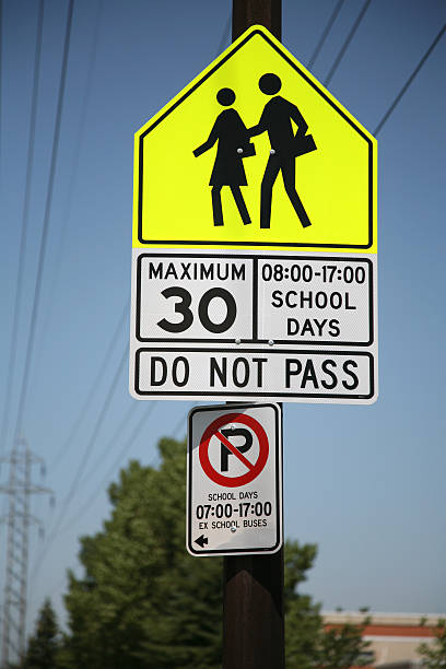 istock Canadian School Sign 172393273