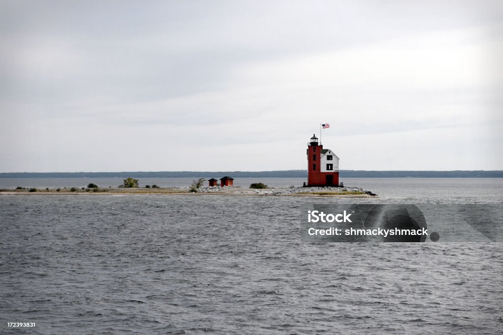 Farol - Foto de stock de Bandeira Norte-Americana royalty-free