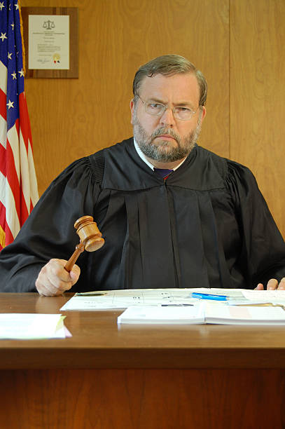 istock Judge Pounds His Gavel 172394499