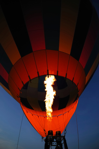 Image of balloon in balloon festival at Thailand.