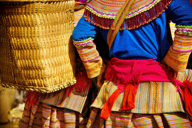 istock colourfully dressed women in northern Vietnam 172394882