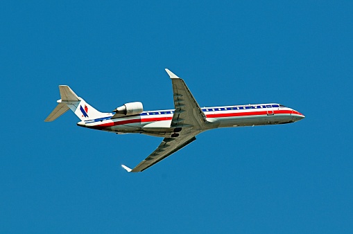 Image is intended for editorial use - American Airlines Regional Passenger Jet