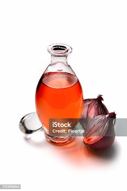 Aromatizzanti Aceto E Cipolla - Fotografie stock e altre immagini di Aceto - Aceto, Assaggiare, Cibi e bevande