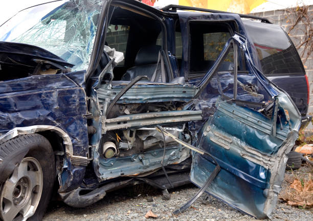 istock Car Crash by Drunk Driving Accident 172396213