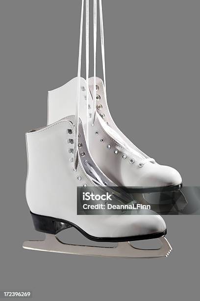 Go Figure Stock Photo - Download Image Now - Ice Skate, Cut Out, Ice