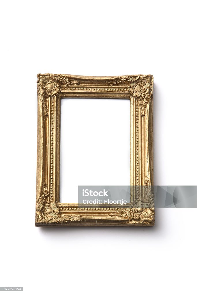 Picture frame: Golden cornice - Foto stock royalty-free di Cornice per foto