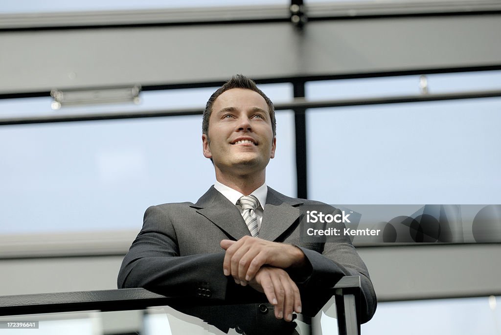 Geschäftsmann Lächeln - Lizenzfrei Anzug Stock-Foto