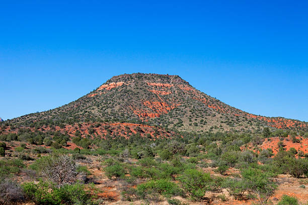 sedona, arizona paesaggio - schnebly hill formation foto e immagini stock