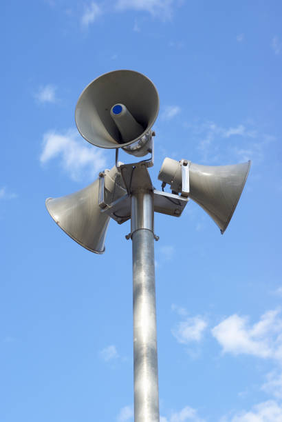 istock Horn speakers in portrait orientation 172396977