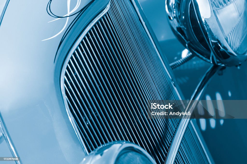 Blue grille#2 - Foto de stock de 1920-1929 libre de derechos