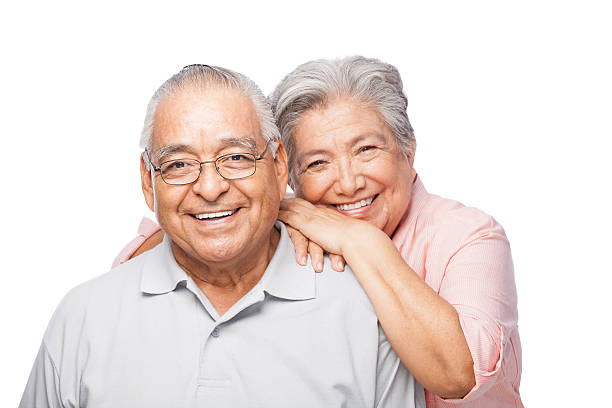 piękna starsza para - latin american and hispanic ethnicity senior adult mature adult couple zdjęcia i obrazy z banku zdjęć