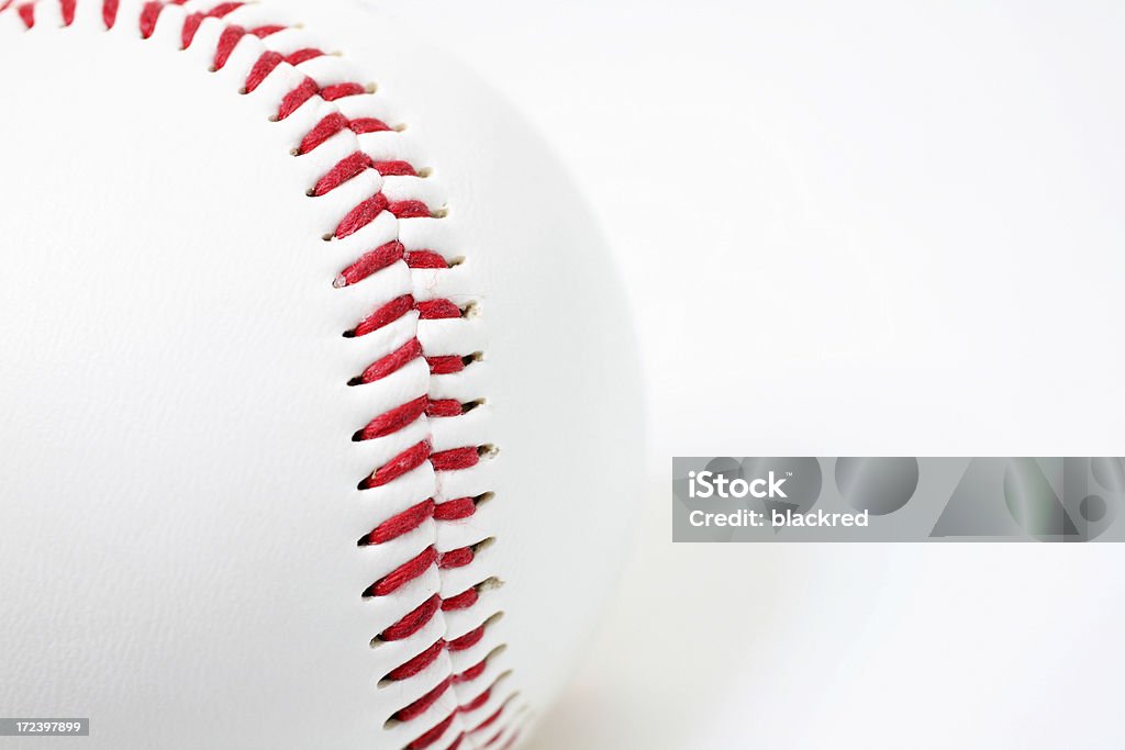 Cuciture da Baseball - Foto stock royalty-free di Attività
