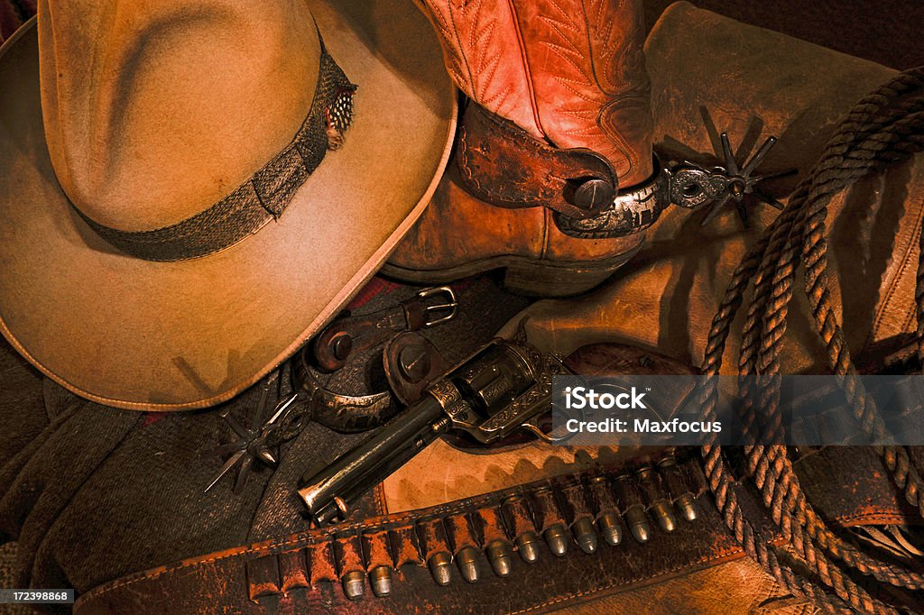 Cowboy motivo - Foto stock royalty-free di Selvaggio west