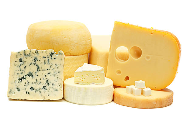 치즈 분류 - cheese portion emmental cheese yellow 뉴스 사진 이미지