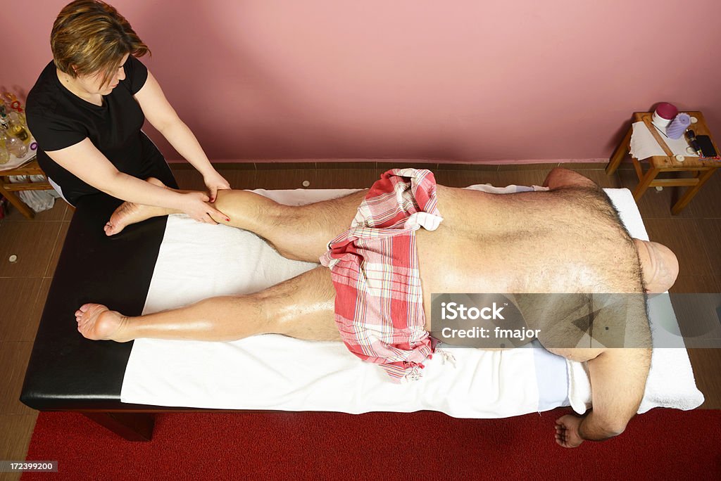 Massagem - Royalty-free Bem-estar Foto de stock