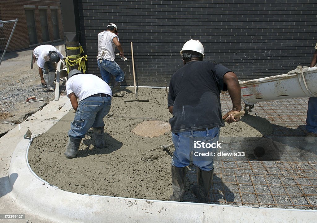 Costruzione di una città - Foto stock royalty-free di Cemento