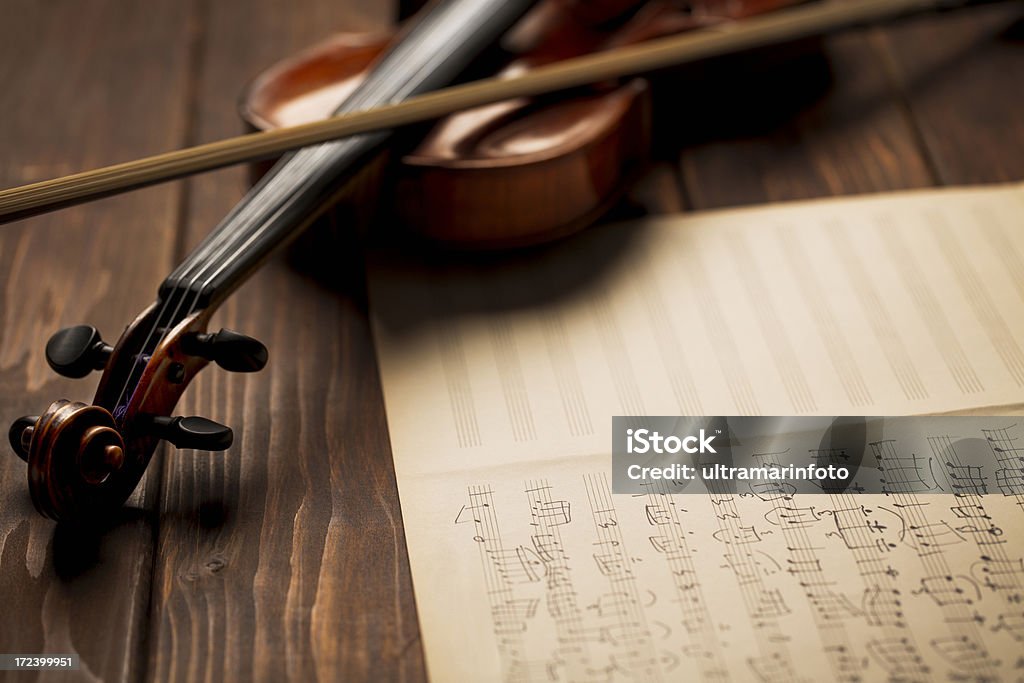 Violine - Lizenzfrei Alt Stock-Foto