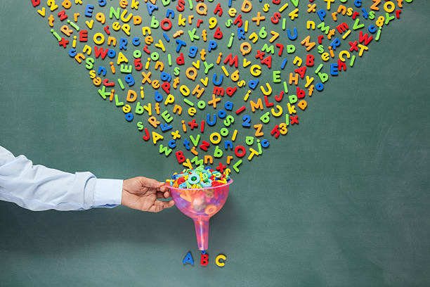 istock Searching and filtering words on blackboard 172399968