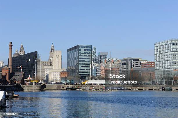 Foto de Liverpool Albert Dock Área e mais fotos de stock de Docas Albert - Docas Albert, Edifício Comercial, Espaço para Texto