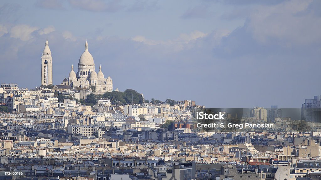 Cidade de Paris - Foto de stock de Arquitetura royalty-free