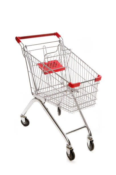 istock Shopping Cart on White 172400465