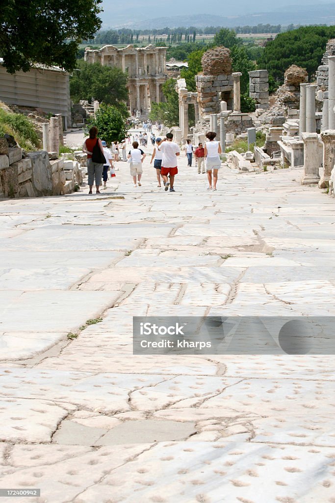 古代の通り、エフェソス,Turkey - アジア大陸のロイヤリティフリーストックフォト