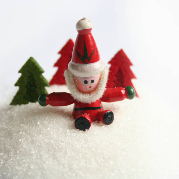 istock White Christmas With Santa 172400994