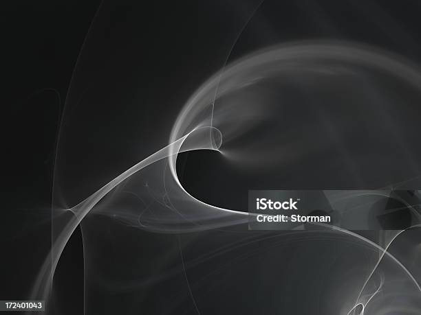 Fumaça De Fundo Abstrato Cinzento Silky - Fotografias de stock e mais imagens de Abstrato - Abstrato, Acender, Beleza