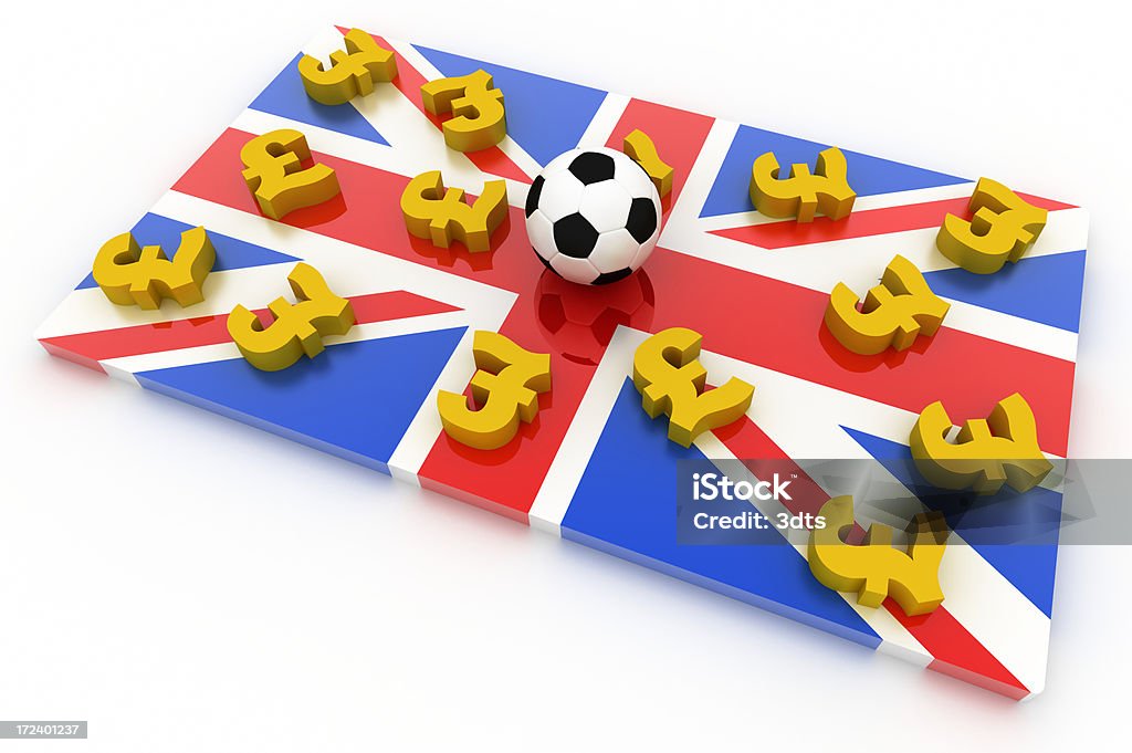 Fútbol en el Reino Unido. - Foto de stock de Abundancia libre de derechos