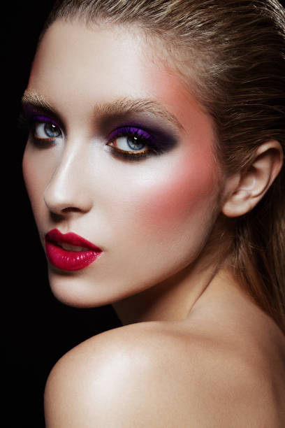 istock Beautiful woman with bright make-up 172401291