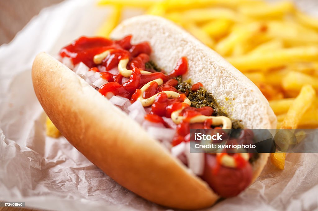 Un Hotdog classiques - Photo de Achards libre de droits