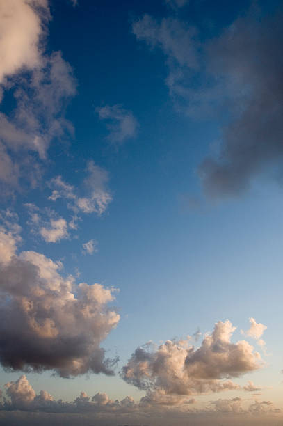 Clouds with Blue Sky stock photo