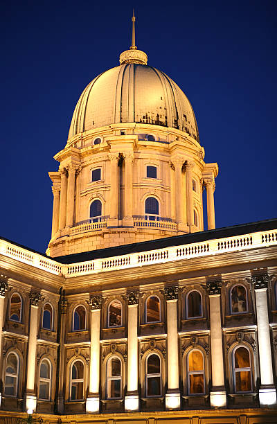 istock Budapest Castle and Art Museum by Night 172401623