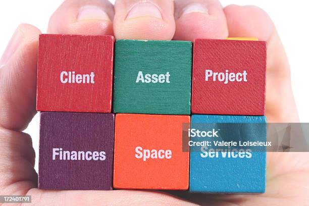 Business Puzzle Cube In Der Hand Stockfoto und mehr Bilder von Bauklotz - Bauklotz, Block - Form, Finanzen