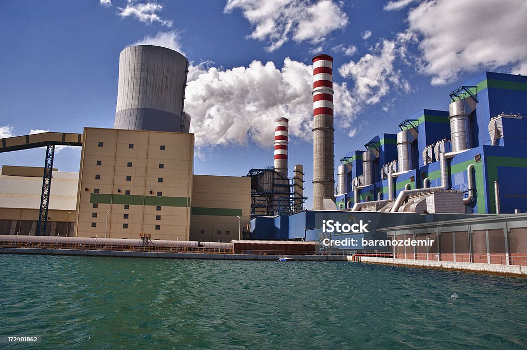 Power Station - Royalty-free Alterações climáticas Foto de stock