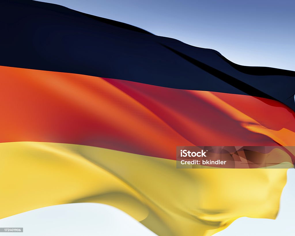 Флаг Германии - Стоковые фото Без людей роялти-фри