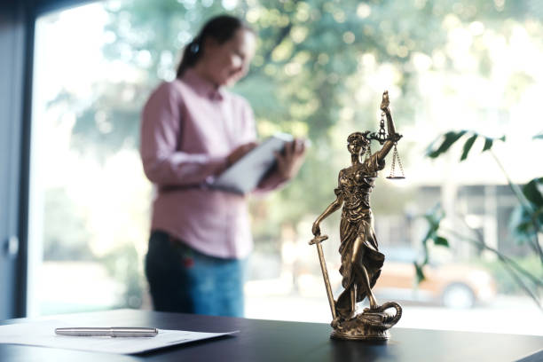 istock Businesswoman using digital tablet in the office in day time 1724020029