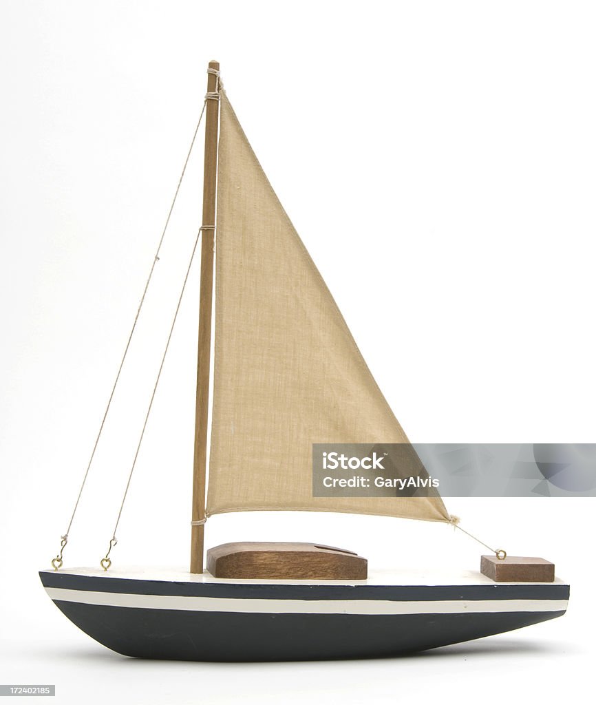 Bateau miniature - Photo de Bateau à voile libre de droits